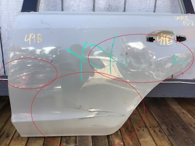 2012 2013 2014 2015 2016 2017 SUBARU CROSSTREK LEFT REAR DOOR