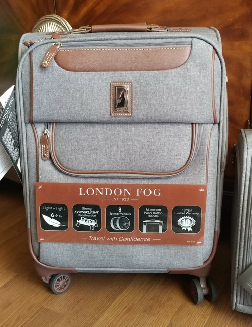 london fog rolling briefcase