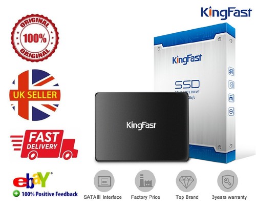 Disque SSD KingFast 512 Go 2,5 pouces SATA III disque SSD d'origine plus rapide PC - Photo 1/5