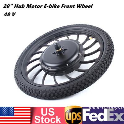 20 inch 1000W Ebike Front Rear Wheel Electric Bicycle Motor
