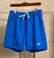 Nike Sportswear Men's Woven Flow blue shorts, size S