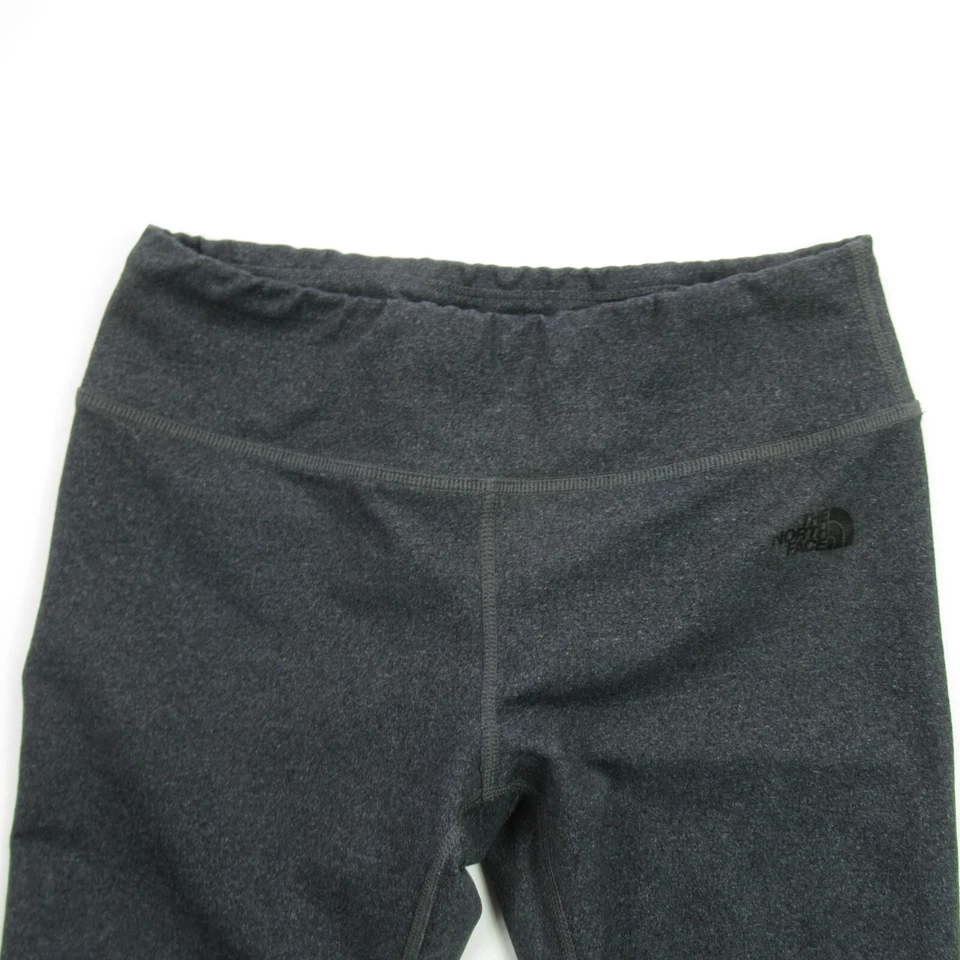North Face Leggings Womens Small Workout Gym Stretch Lightweight Gray - Image 2 of 4