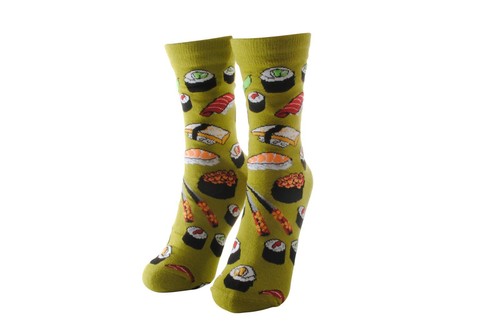 Novelty Socks Funky Fun Food Fruit Socks Gift Colourful Ladies Size 3-8 - Picture 11 of 19