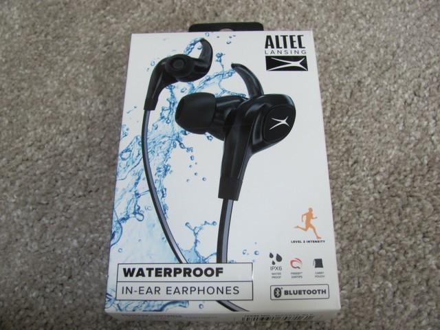 Altec Lansing MZX399-BLK Waterproof Wireless Bluetooth in-Ear Earphones with Mic | eBay