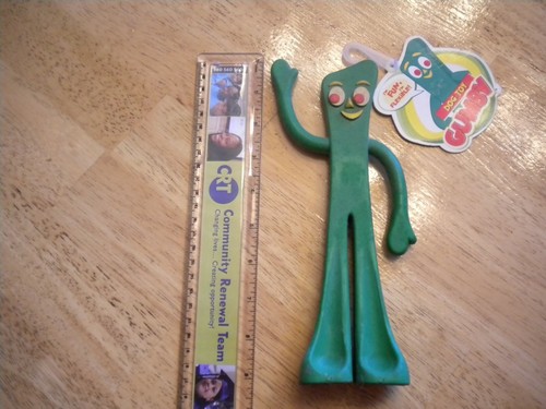 Gumby with tags vintage and rare dog toy - Picture 2 of 3