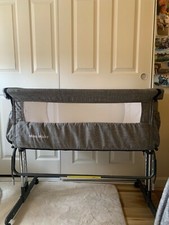 Mika Micky MM08000 Bedside Sleeper Portable Crib - Grey