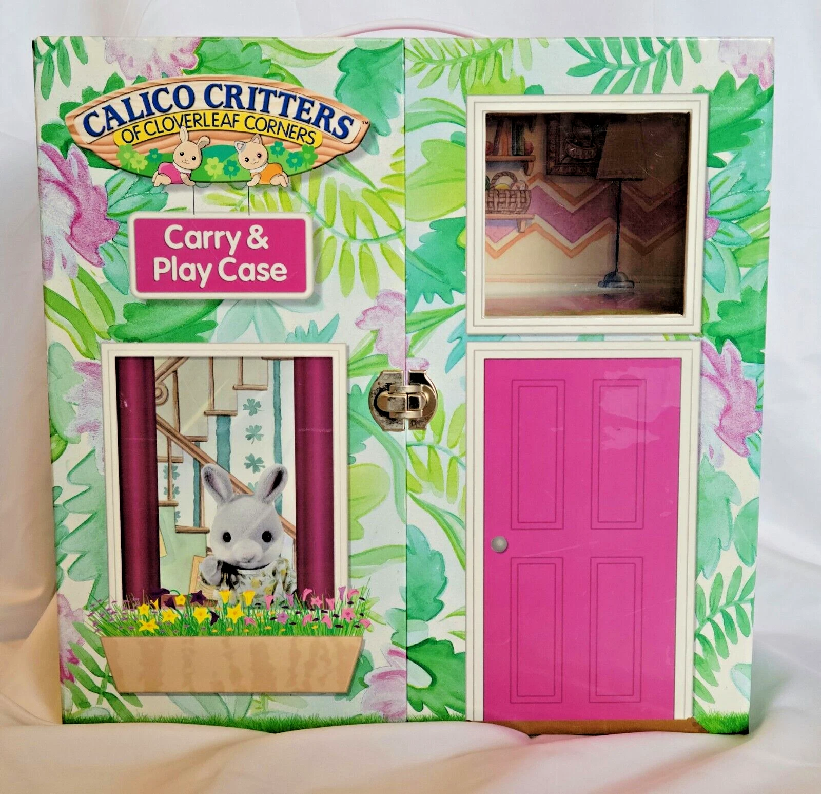 calico-critters carry & play case furniture accessories clothes 
