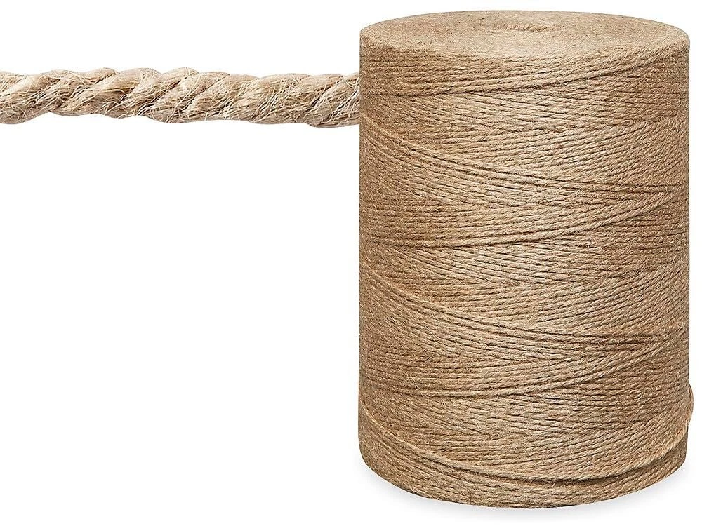 328 ft 2 Ply String Jute Rope Twine - Natural