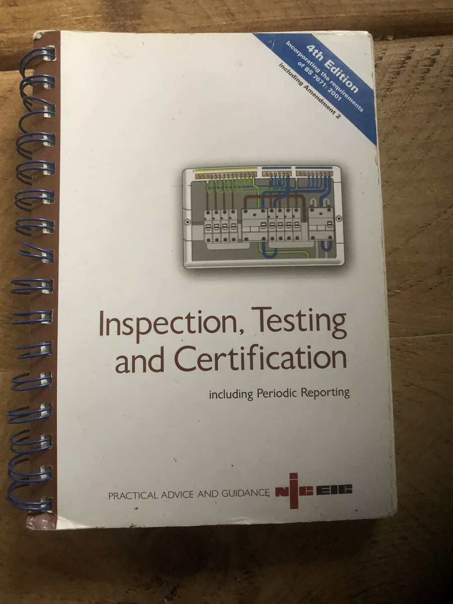 Niceic testing 2024