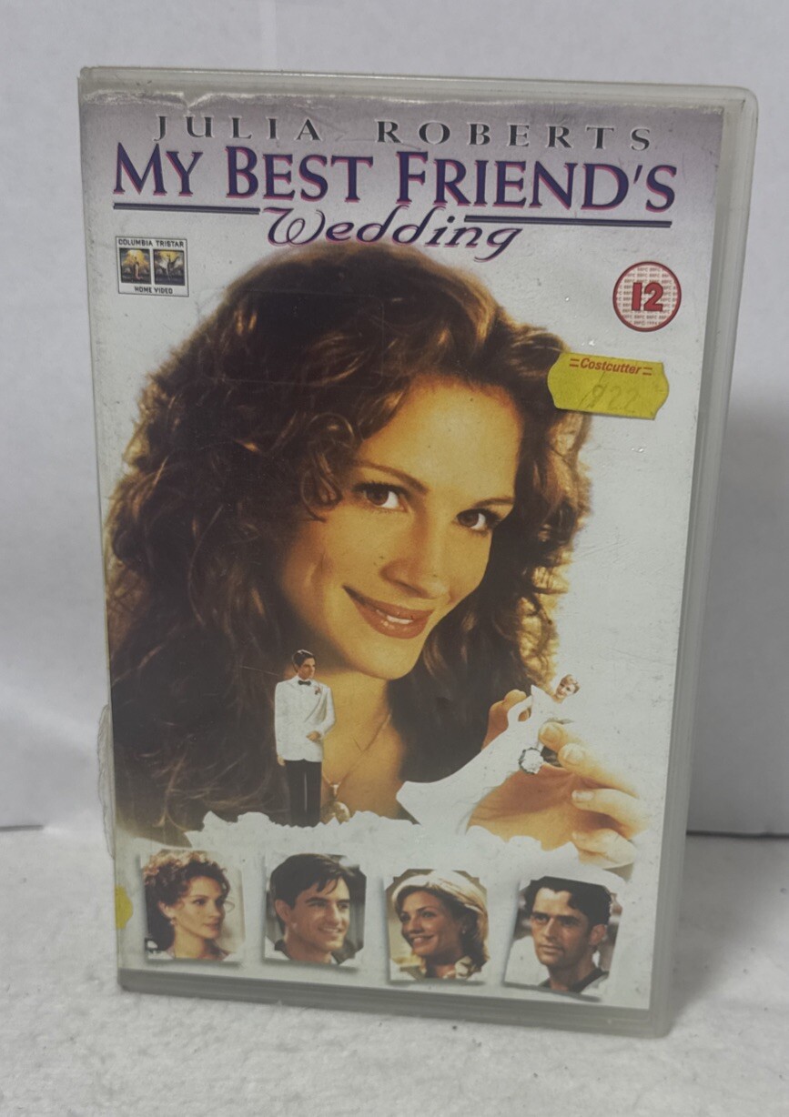 MY BEST FRIEND'S WEDDING UK VHS BIG BOX VIDEO 1997 Julia Roberts Cameron Diaz