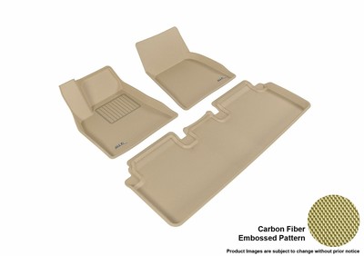 3D MAXpider Floor Mats for TESLA MODEL S 2012-2017 KAGU ...