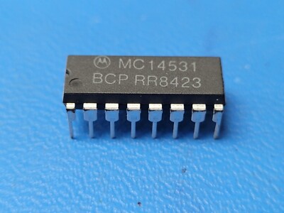(3) MC14531BCP MOT Parity Generator/Checker 12Bit Configurable Output CMOS DIP16