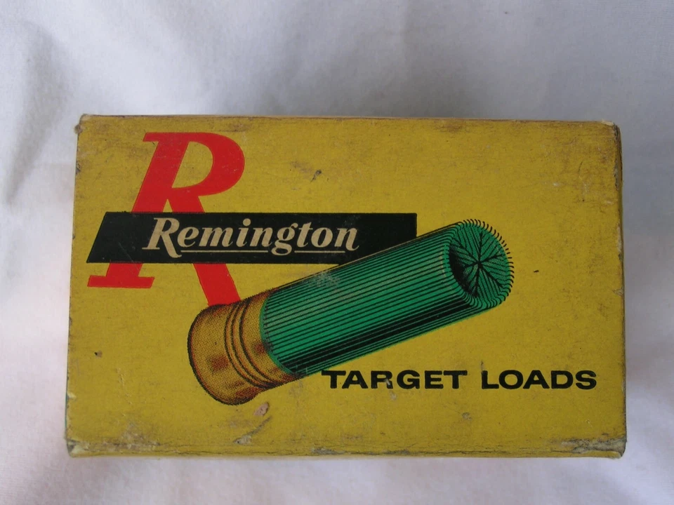 VINTAGE Remington Target Load 12 Ga Empty Shell Box - Image 4 of 4