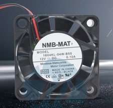 NMB 1604KL-04W-B50 4010 12V 0.1A Silent Yaskawa Servo Drive Cooling Fan