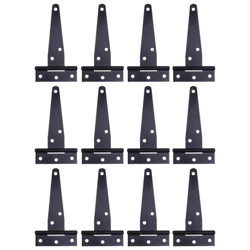 12Pcs Hinges Barn Door Gate Hinges Cabinet Hinges Furniture Hinges