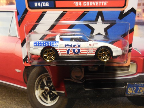 Hot Wheels '84 '80er CORVETTE SET 4 STARS & STRIPES SHOWROOM 60 CHEVY KOSTENLOSER VERSAND - Bild 5 von 10