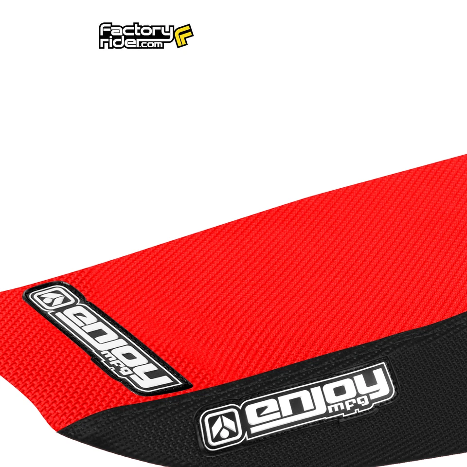 Honda CRF 250 X 2004-2016 cubierta de asiento de Enjoy MFG pinza negra y roja #53 Foto 2 de 3