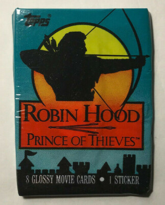 1991 Topps Robin Hood Prince Of Thieves, 1 Sealed Wax PACK From