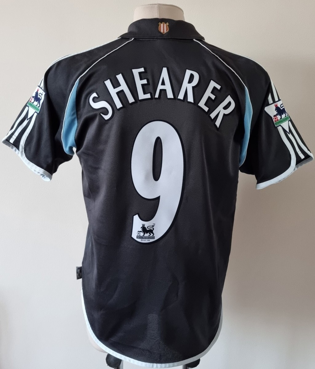 Newcastle United 2000 - 2001 Away football Adidas shirt #9