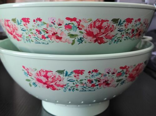PIONEER WOMAN GORGEOUS GARDEN COLANDER SET of 2 NEW