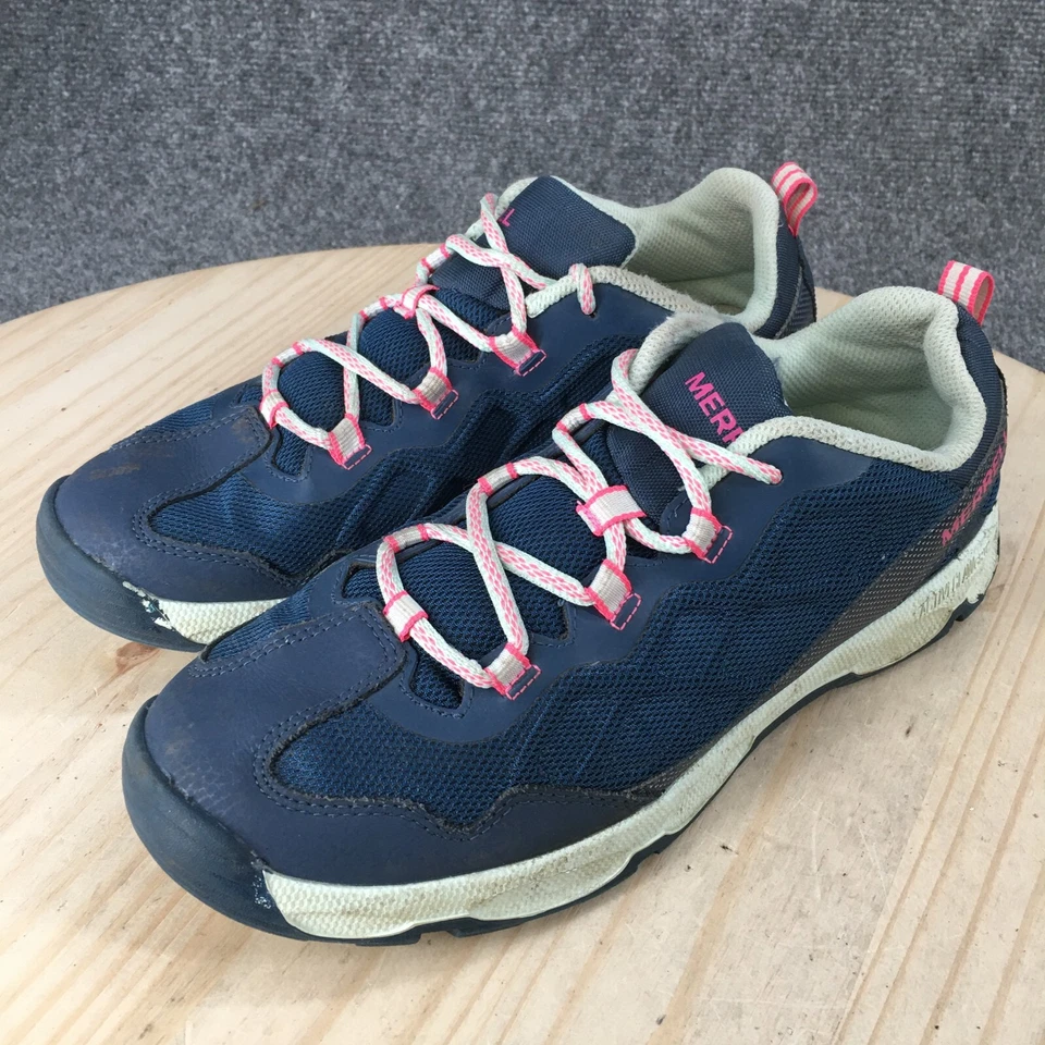 Туфли мужские Merrell 7 M хамелеон низкий 2,0 туризм кроссовки MK161302 синий кожаный - Изображение 3 из 4