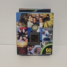 The Sharper Image Rechargeable USB 2.0 Digital Keychain Photo Album Retro Tech