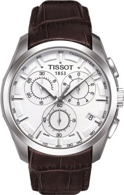 Tissot Couturier Silver Dial Chronograph Men Watch T035.617.16.031.00