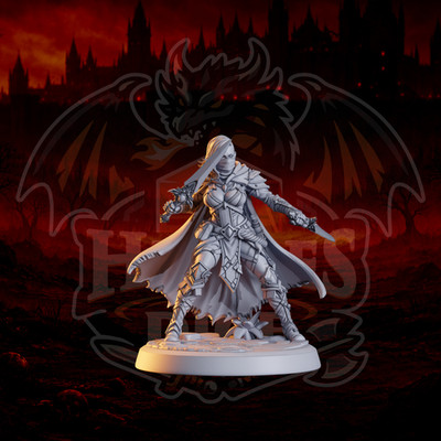 Dungeons & Dragons Spielbare Figur - Mensch - Schurke, Krieger, Krieger