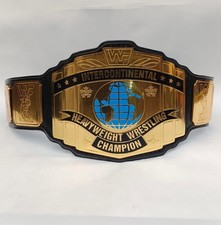 Old intercontinental heavyweight championship belt wrestling replica title 2mm