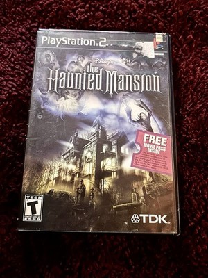 The Haunted Mansion PS2 Disc AND Manual Included 2003 CIB