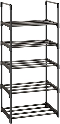 Shoe Rack, Sturdy Metal Shoe Rack Organizer,Narrow Shoe Rack,Shoe Racks for C...