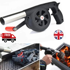 Hand Blower BBQ Fire Bellows Portable Manual Air Fan Camping Tool