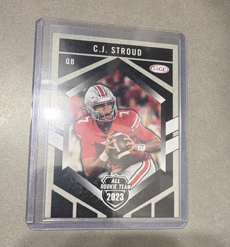 SAGE 2023 High Series C.J. Stroud All-Rookie Team Rookie Card #RT-181 NCAA