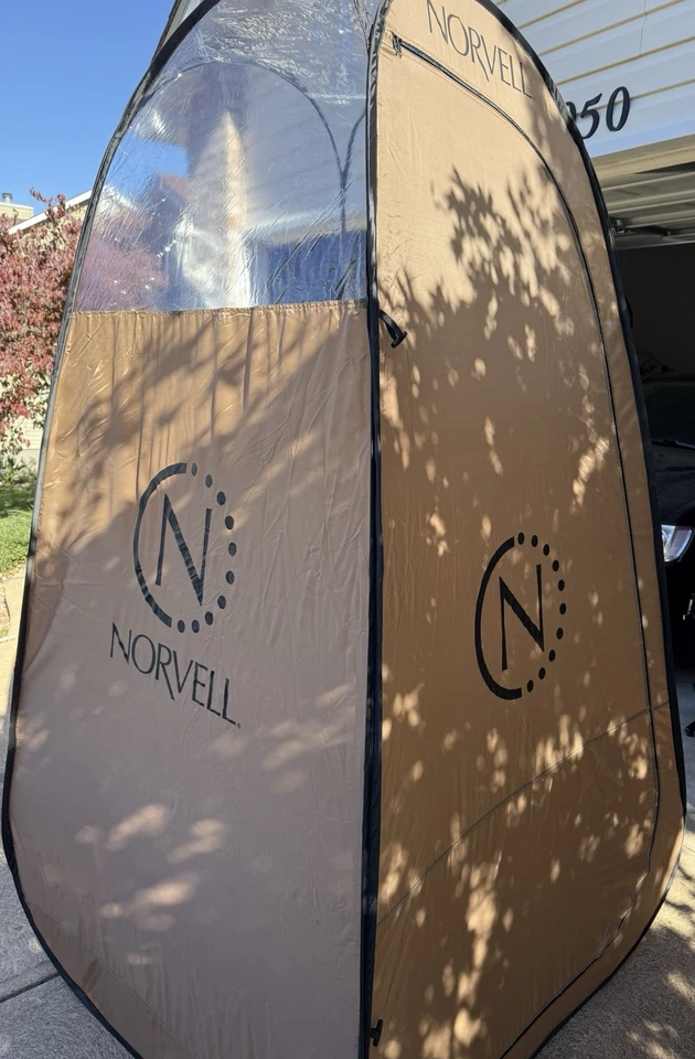 Tienda de bronceado emergente móvil Norvell XL con bolsa de viaje Foto 4 de 4