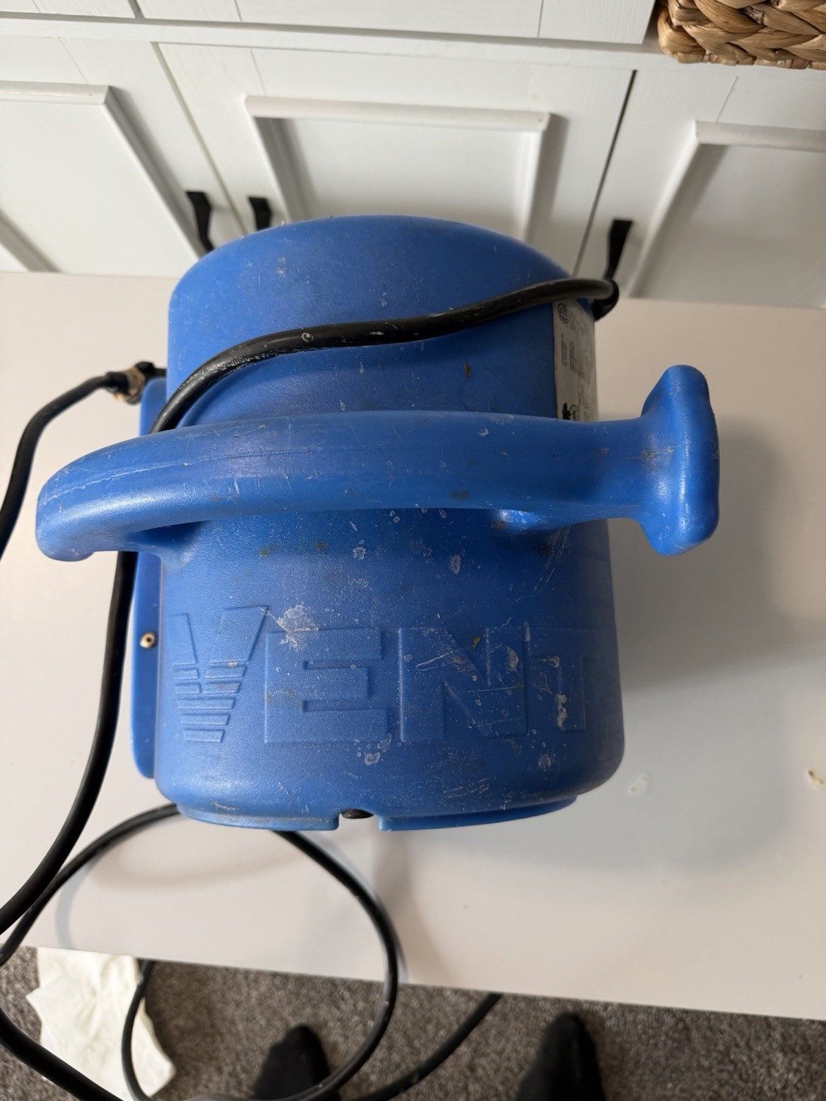 B-Air VP-20 Blue Air Mover / Floor Dryer – 3 Speed, 1/5 HP, 115V