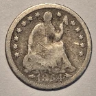 Nicer Low Mintage 1854 Liberty Seated Half Dime, with arrows