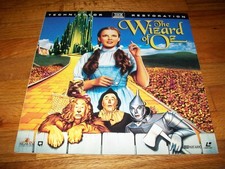 THE WIZARD OF OZ Laserdisc LD TECHNICOLOR RESTORATION EXCELLENT CONDITION RARE 