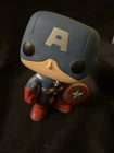 Funko Pop! Vinyl: Marvel Captain America 2012 Bobble Head Loose No Box Used