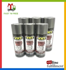 ⭐VHT SP189 High Temp GRAPHITE Wheel Paint 11oz. 6 PACK ✅ FREE 2 DAY SHIP!!!