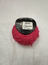 Vintage Tahki Yarns COMO Color 004 Pink 100 Egyptian Cotton Italy Stacy C.