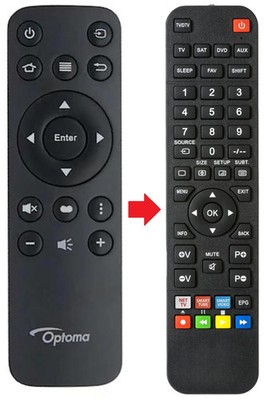 Fernbedienung geeignet für OPTOMA UHD566 | UHL55 | UHL55BE