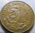 1967 Mexico Cinco Centavos Actual Coin .  3.98 Grams — photo 3