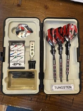 Viper Blitz Tungsten Steel Tip Darts Set Of 3 Kit With Hard Shell Case 22 Grams