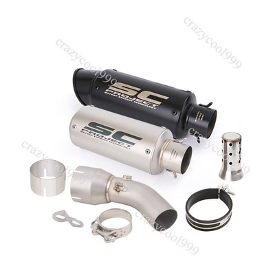 Ninja 650 2023-2025 For Kawasaki Z650 Exhaust System Mid Link Pipe Muffler Tips