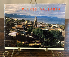 Vintage Puerto Vallarta Mexico Color Picture Photo Book 1980 s Travel Souvenir