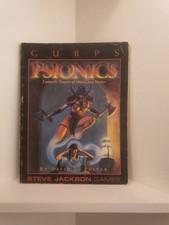 GURPS Psionics, RPG Steve Jackson Games, Softcover