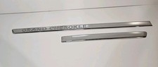 2011-2014 Jeep Grand Cherokee Lh Front Rear Chrome Door Molding Trim Oem