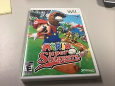 Wii Mario Super Sluggers Complete Nintendo Pristine Shape Tested/Working