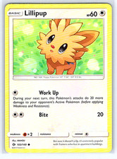 Carta Pokemon Lillipup 103/149 Sole e Luna NM o LP
