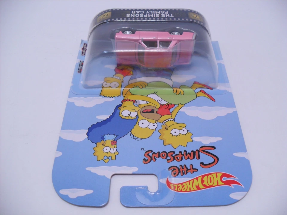 2017 Mattel Hot Wheels HW Retro Culture The Simpsons Family Car RR Spectraflame - Image 4 of 4